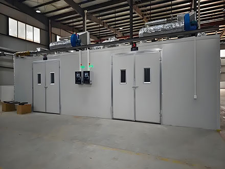 海西地區(qū)大型步入式老化房-